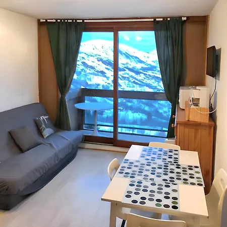Cosy Au Corbier 22 M² Vue Montagne Balcon Lejlighed Le Corbier